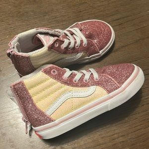 Toddler Girl Vans 8c